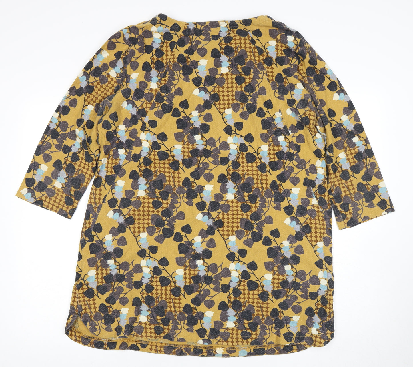 White Stuff Women's Multicoloured Floral Top - Size 16