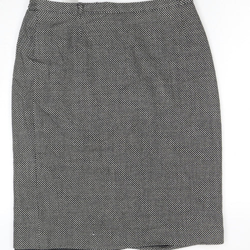 Eastex Womens Black Pencil Skirt Size 16