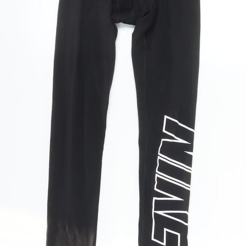 Nike Pro Black Compression Leggings M Unisex Athletic