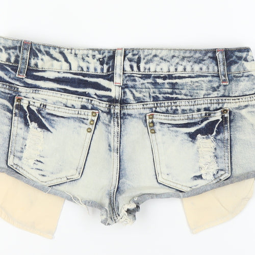 Blonde+Blonde Women's Blue Denim Cut-Off Shorts Size 12