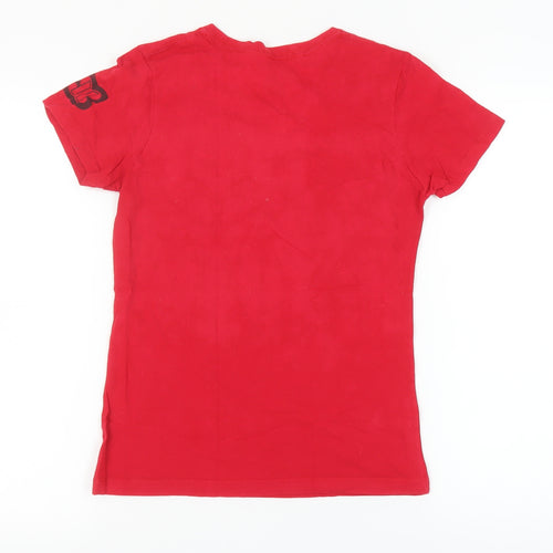 WWE Red T-Shirt Unisex Adults Size S Sports Casual