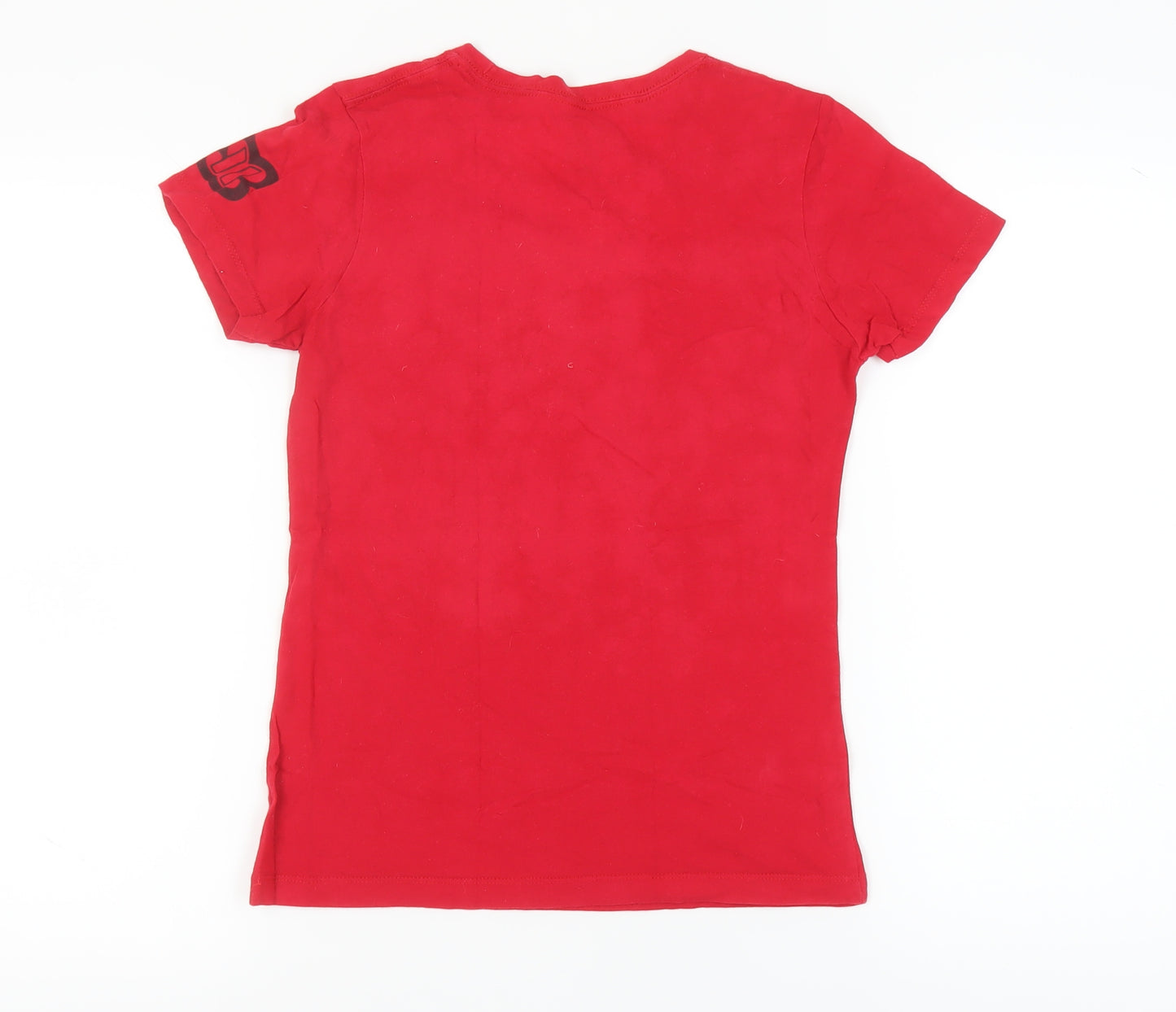 WWE Red T-Shirt Unisex Adults Size S Sports Casual