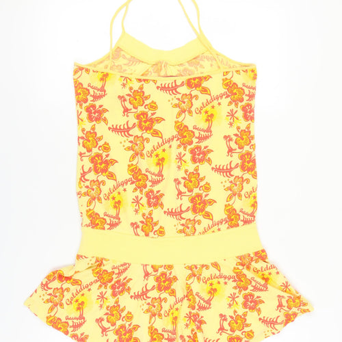 Golddigga Women's Multicoloured Slip Dress L