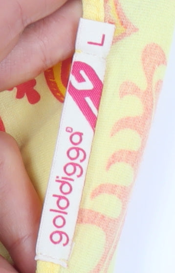 Golddigga Women's Multicoloured Slip Dress L