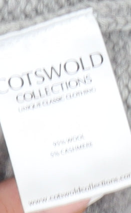 Cotswold Collections Grey Wool Cashmere Women’s Vest 2XL