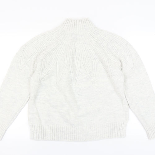 Marks and Spencer Women's White Pullover Jumper - Large