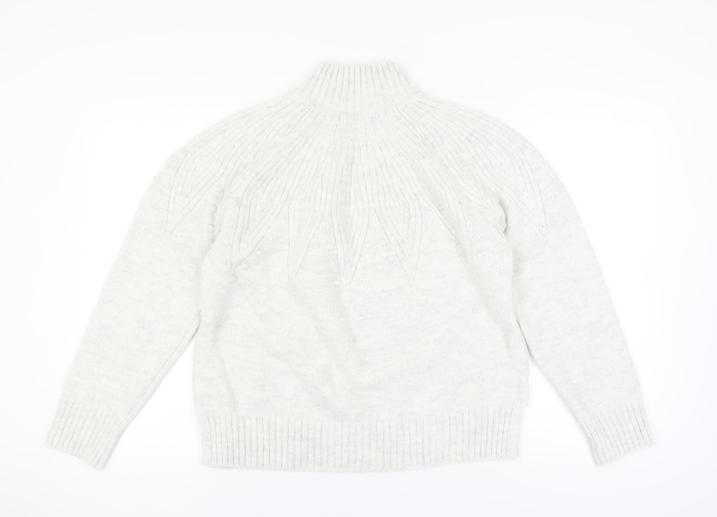 Marks and Spencer Women's White Pullover Jumper - Large