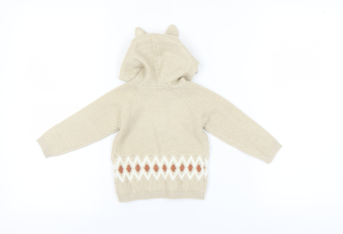 Marks & Spencer Baby Beige Peter Rabbit Henley Jumper, 9-12 Months