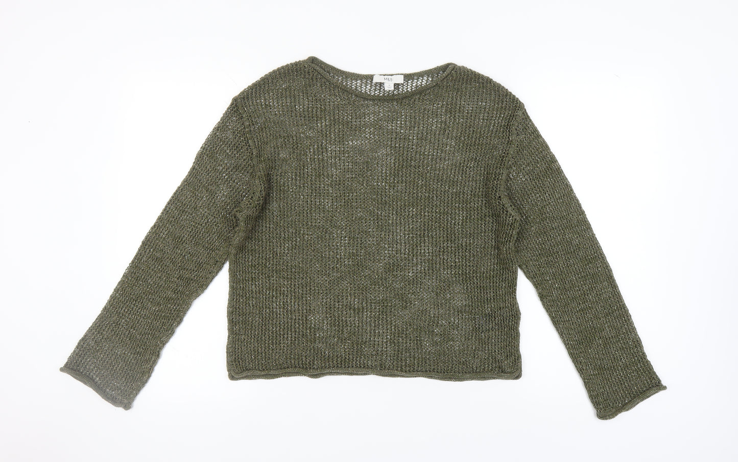 Marks & Spencer Women's Green M Pullover Jumper