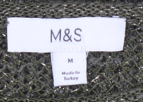 Marks & Spencer Women's Green M Pullover Jumper