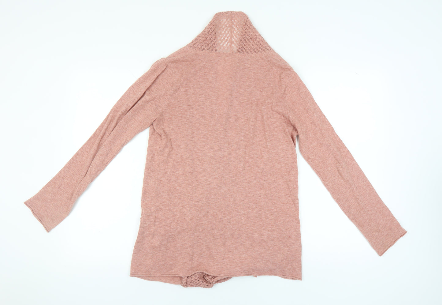 Fat Face Women’s Pink Long Sleeve Cotton Cardigan Size 12