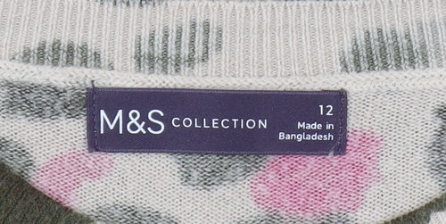 Marks and Spencer Women’s Animal Print Pullover Jumper Size 12