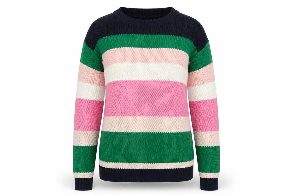 Dorothy Perkins Women’s Multicoloured Striped Jumper Size 10
