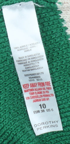 Dorothy Perkins Women’s Multicoloured Striped Jumper Size 10