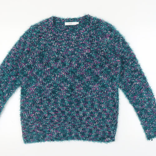 Isle Women's Multicoloured Pullover Jumper M