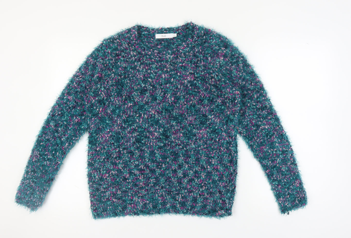 Isle Women's Multicoloured Pullover Jumper M