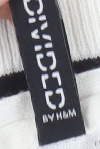 H&M Women’s Striped Cardigan Multicoloured Size 10