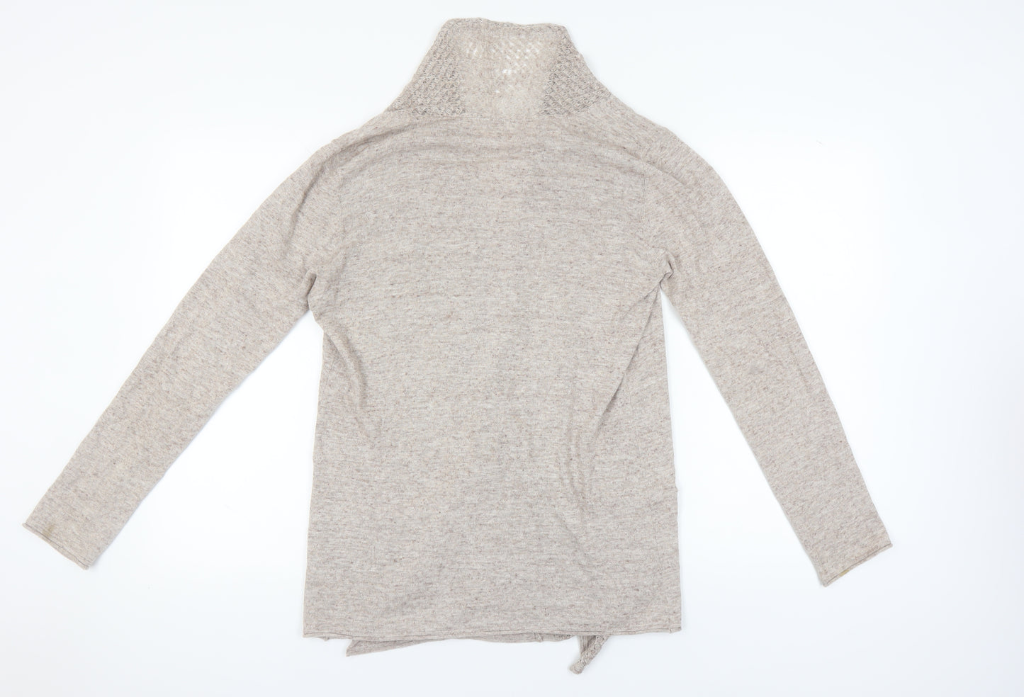 Fat Face Women's Beige Cotton Cardigan Size 12