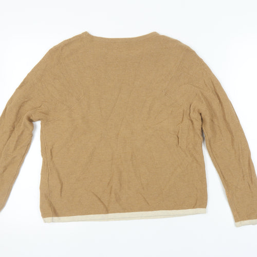 Gerry Weber Women's Beige Pullover Jumper Size 8