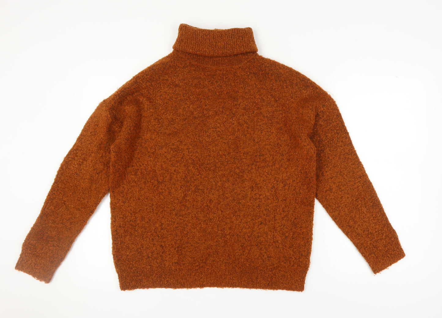 Dorothy Perkins Women's Brown Roll Neck Jumper, Size M