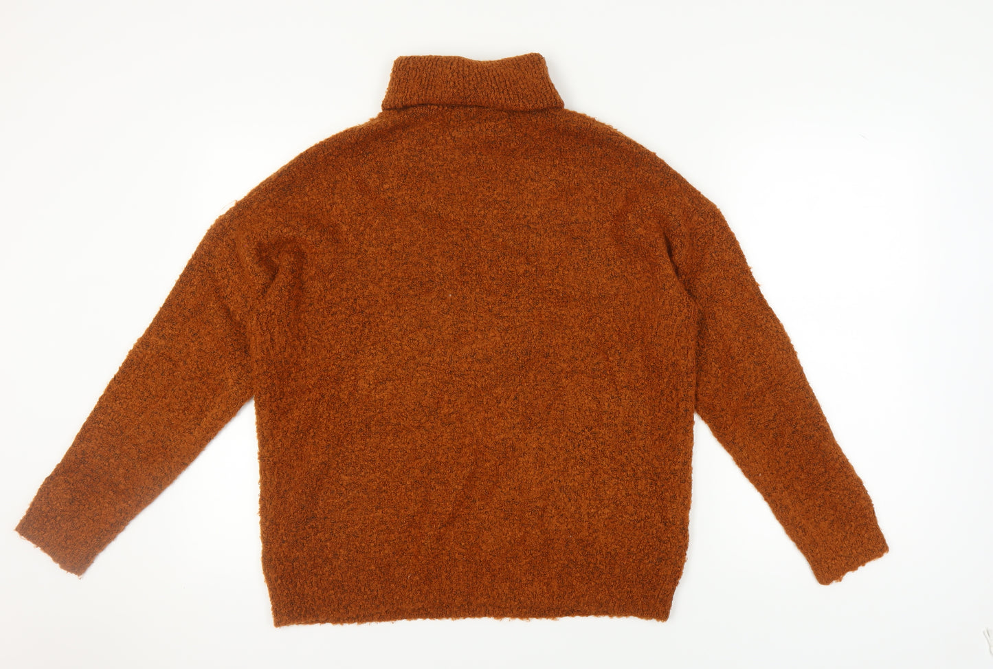 Dorothy Perkins Women's Brown Roll Neck Jumper, Size M