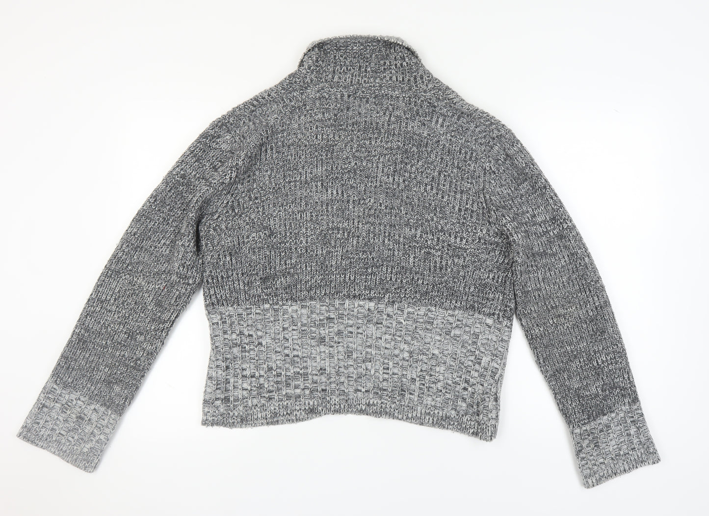 Casual Club Women's Grey Collared Cardigan Size 18