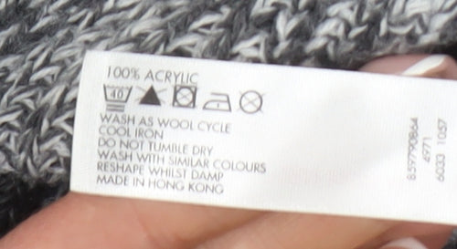 Casual Club Women's Grey Collared Cardigan Size 18