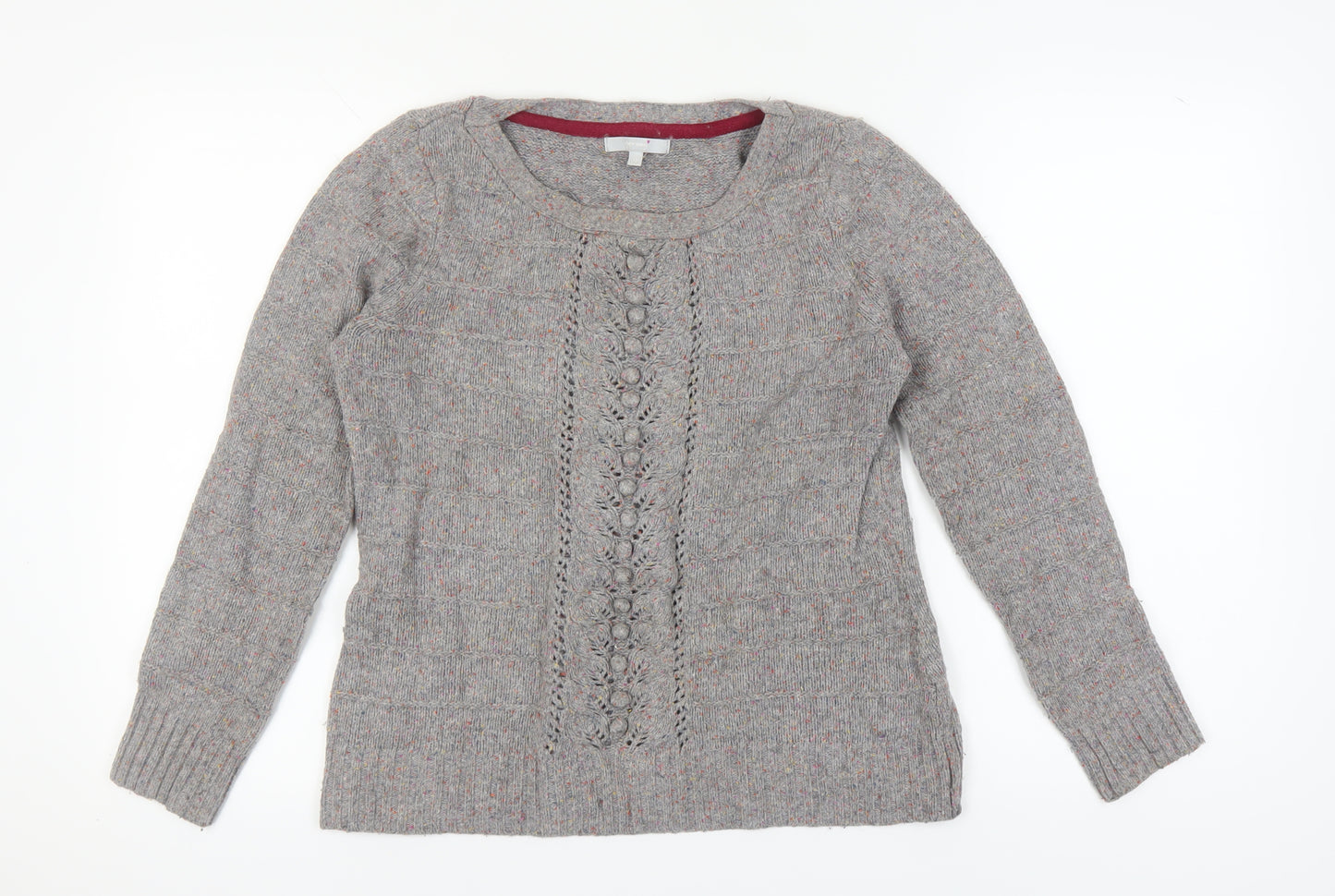 Marks and Spencer Women's Grey Pullover Jumper Size 10