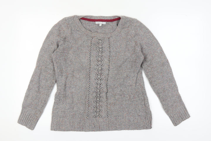 Marks and Spencer Women's Grey Pullover Jumper Size 10