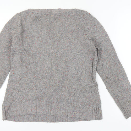 Marks and Spencer Women's Grey Pullover Jumper Size 10