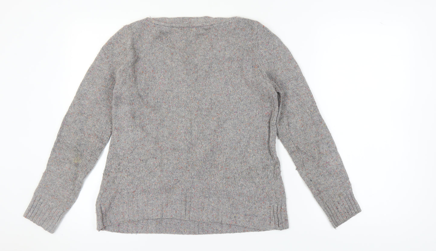 Marks and Spencer Women's Grey Pullover Jumper Size 10