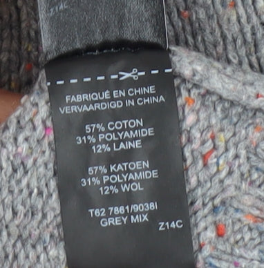 Marks and Spencer Women's Grey Pullover Jumper Size 10