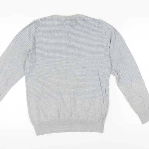Marks and Spencer Men's Grey Pullover Jumper, Size S