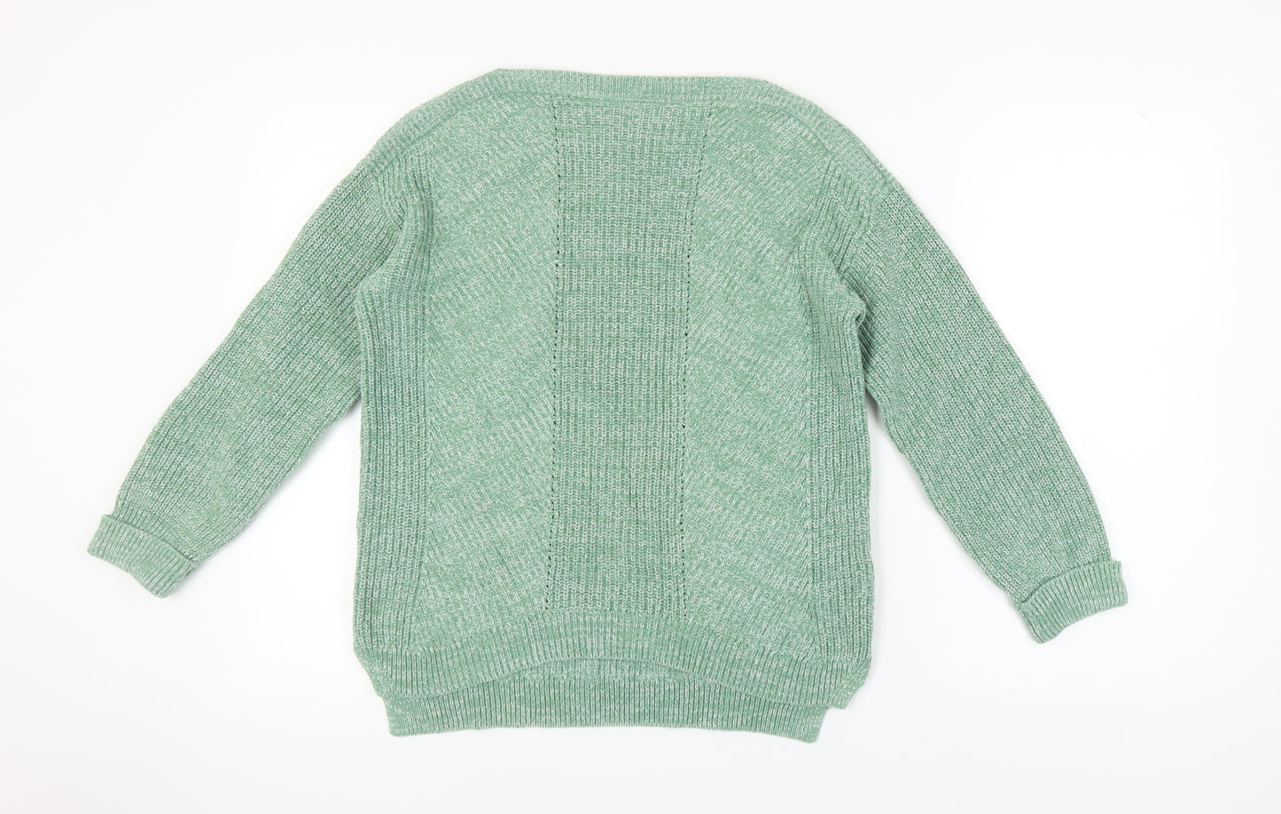 Marks & Spencer Women's Green Knit Jumper M