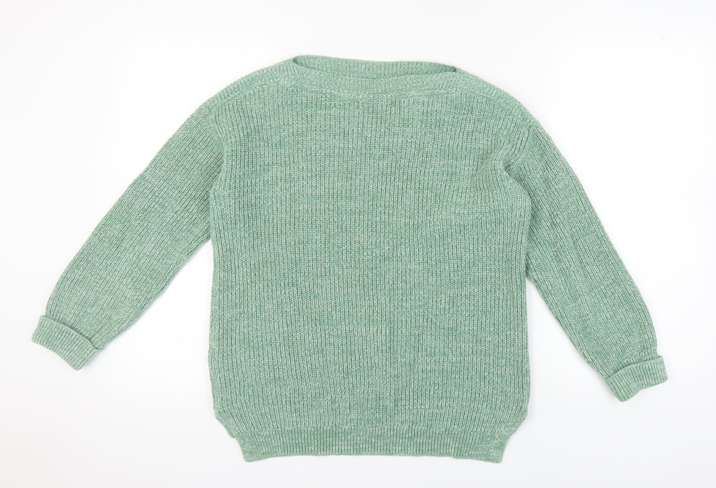 Marks & Spencer Women's Green Knit Jumper M