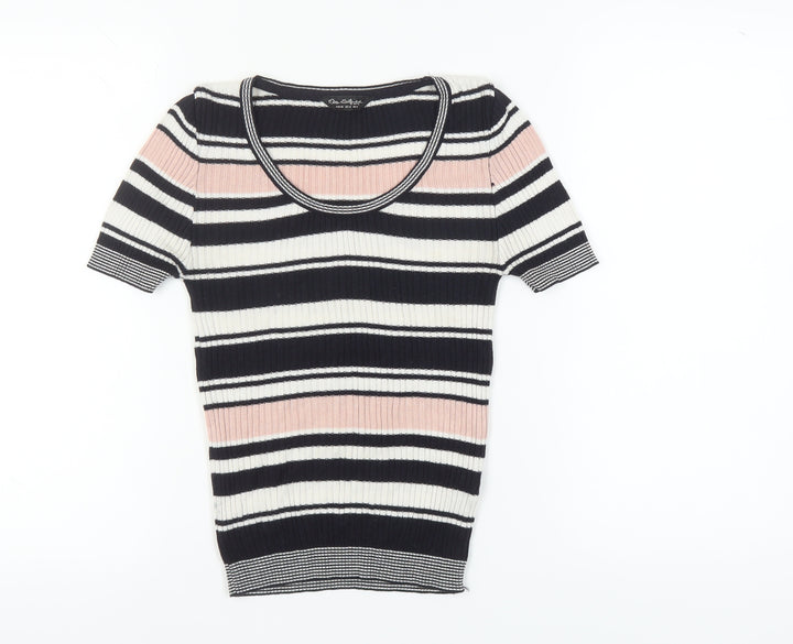 Miss Selfridge Women's Striped T-Shirt, Size 8