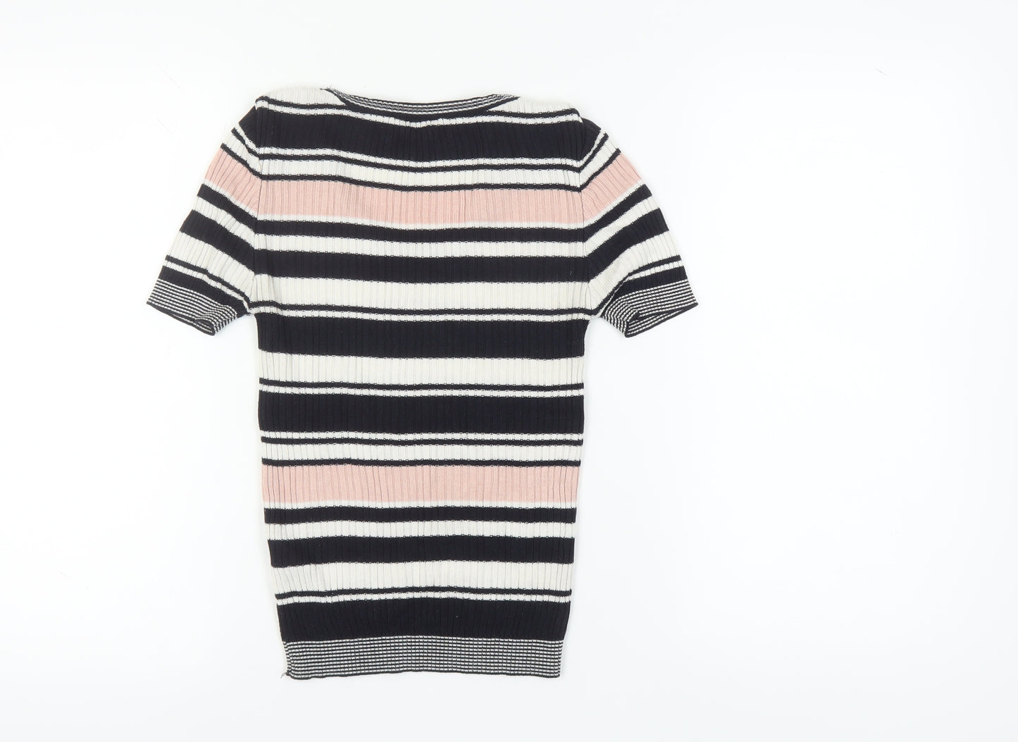 Miss Selfridge Women's Striped T-Shirt, Size 8