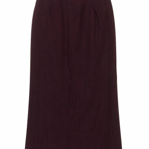 Long Tall Sally Women's Purple Pencil Skirt Size 14