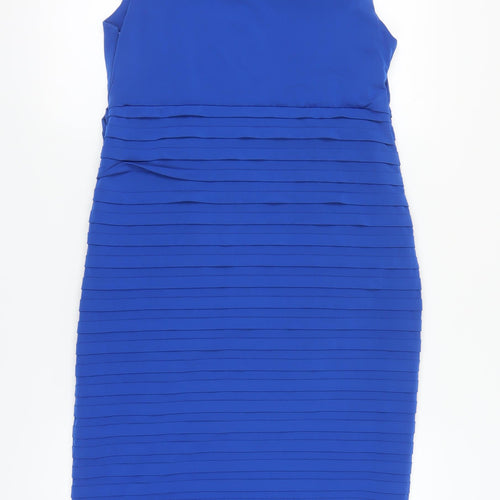 Alexon Women's Blue Sheath Dress Size 14