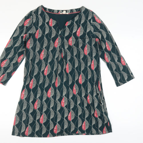 White Stuff Women's Multicoloured 3/4 Sleeve Dress