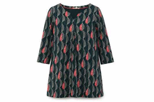 Front view of White Stuff Women's Multicoloured 3/4 Sleeve Dress