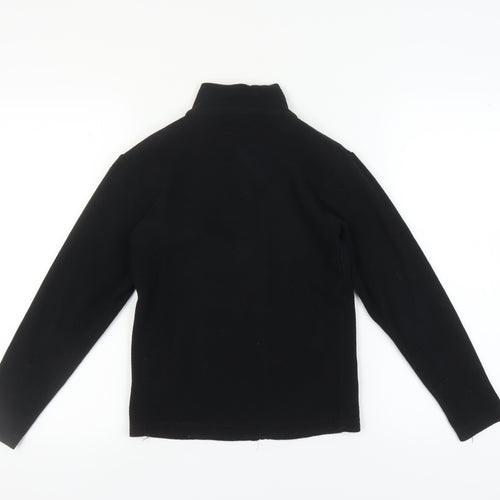 Gelert Boys Fleece Jacket, Black, 9-10 Years, Full Zip