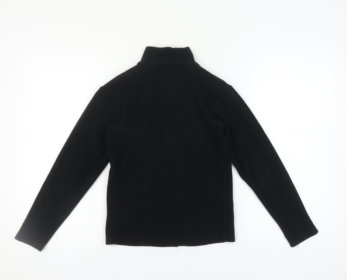 Gelert Boys Fleece Jacket, Black, 9-10 Years, Full Zip
