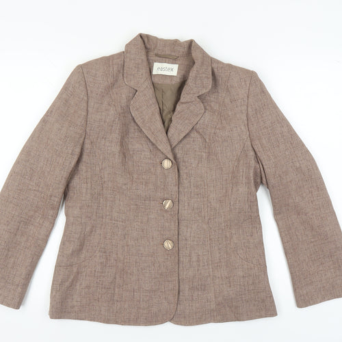 Eastex Women's Brown Blazer, Size 10, Classic Fit