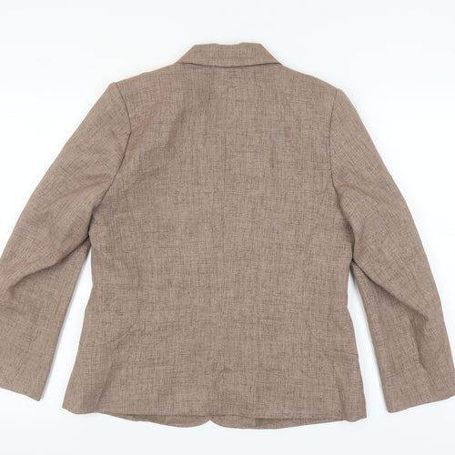 Eastex Women's Brown Blazer, Size 10, Classic Fit