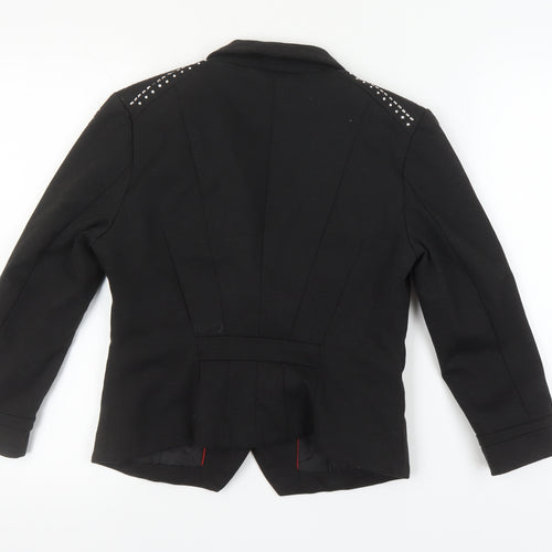 H&M Women's Black Blazer Size 14, Party Jacket