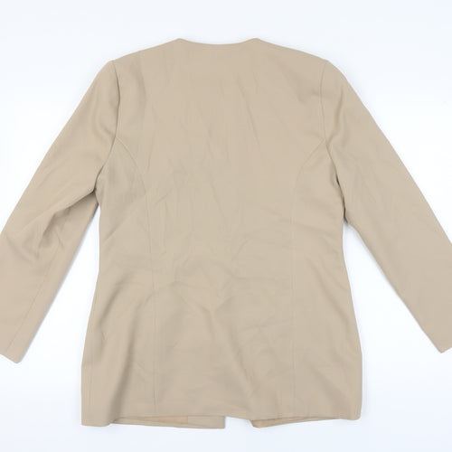 Heather Valley Women's Beige Suit Jacket Size 14