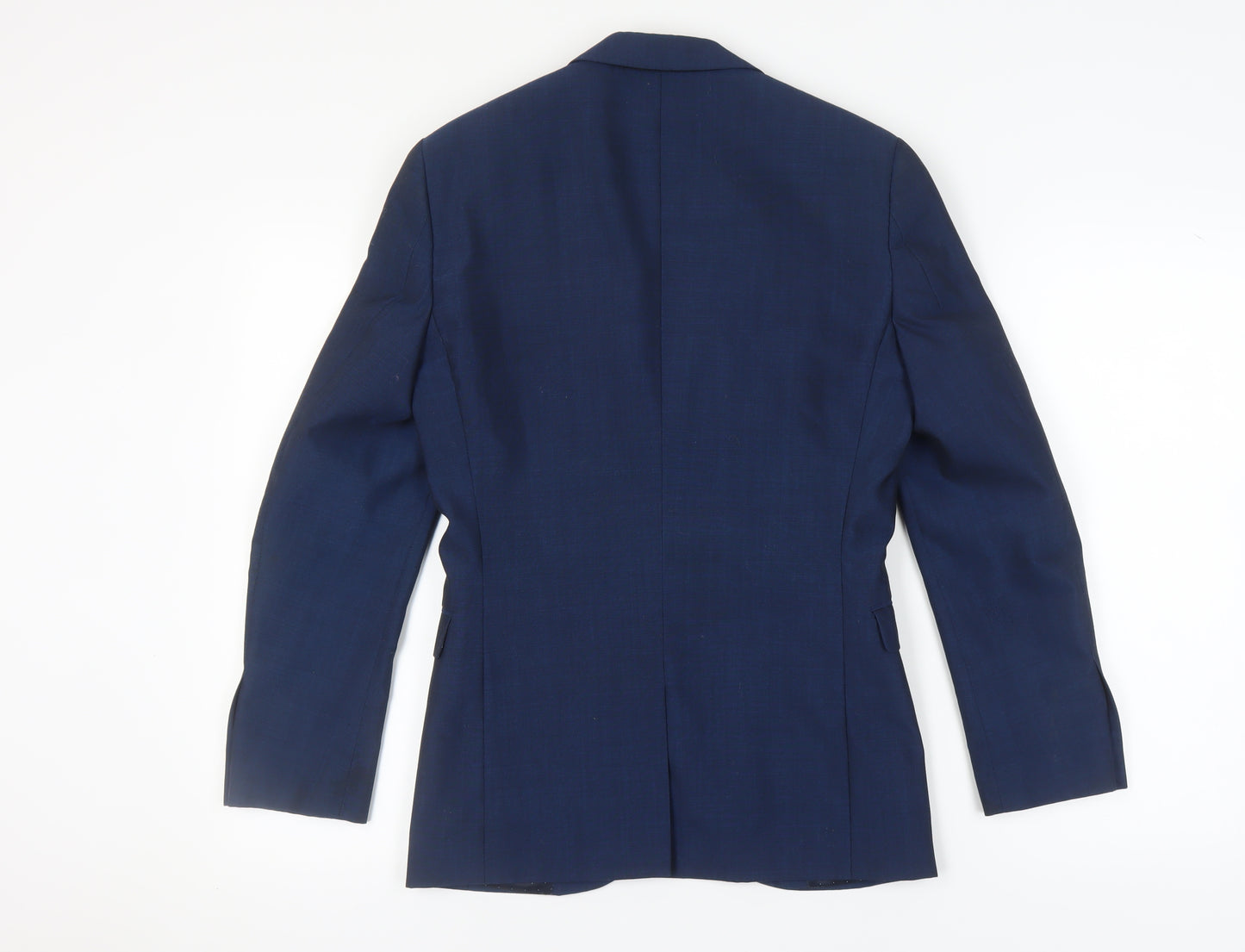 Next Men's Slim Fit Blue Suit Jacket, 34 Short