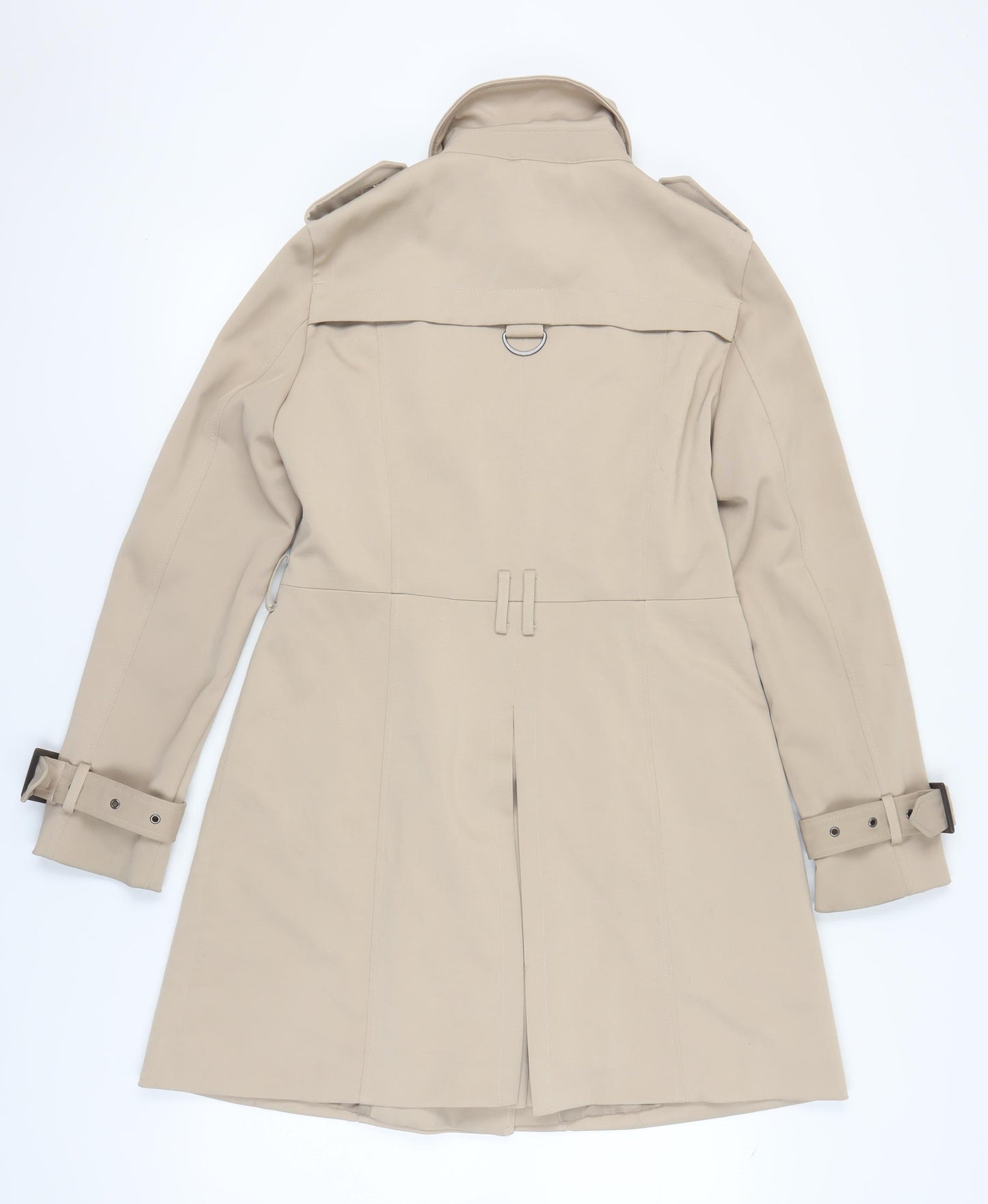 Warehouse Women's Beige Trench Coat Size 14