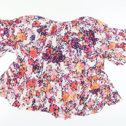 Joe Browns Women's Multicoloured Floral Tunic Blouse Size 14